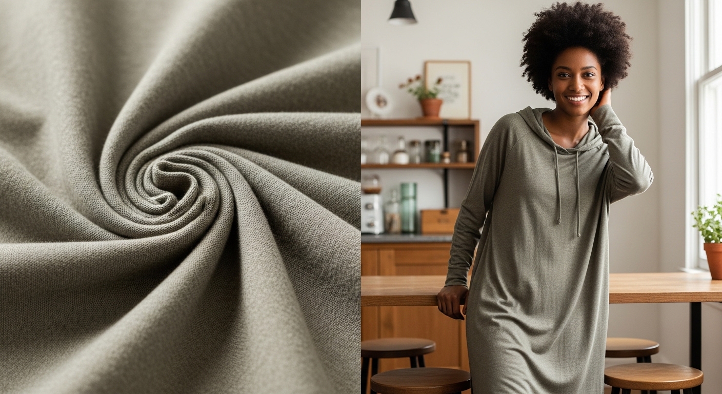 Polyester Elegance Outfit